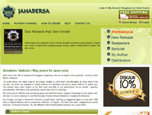 Tablet Screenshot of jahabersa.com.my